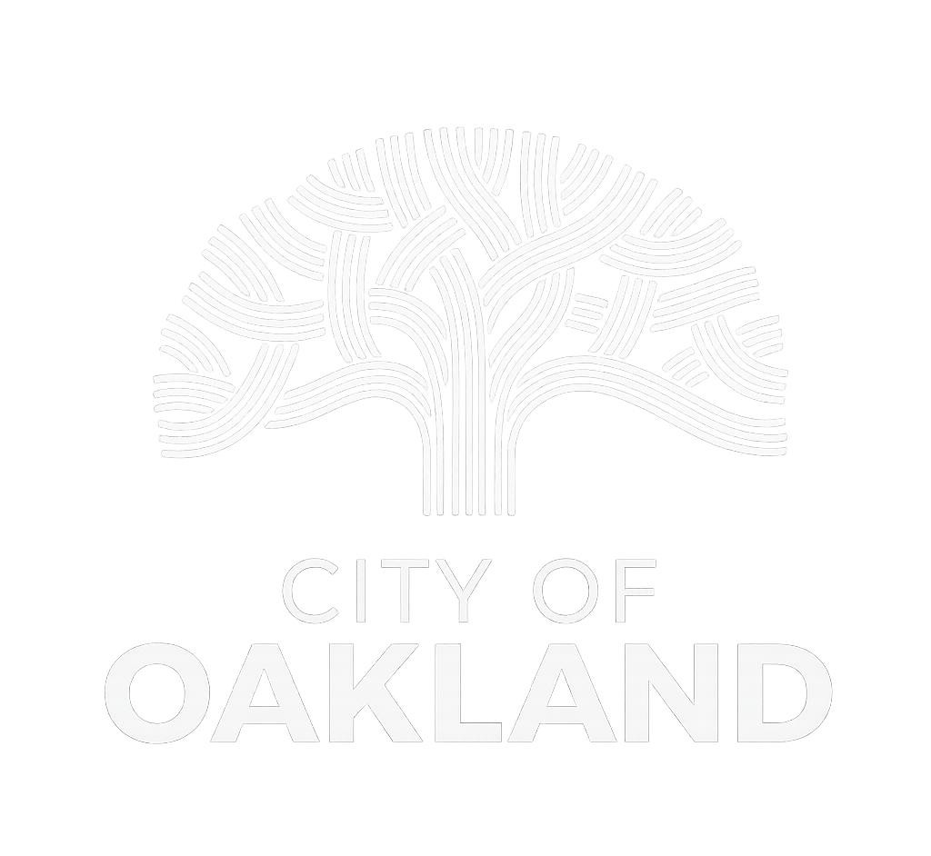 OaklandLogo White